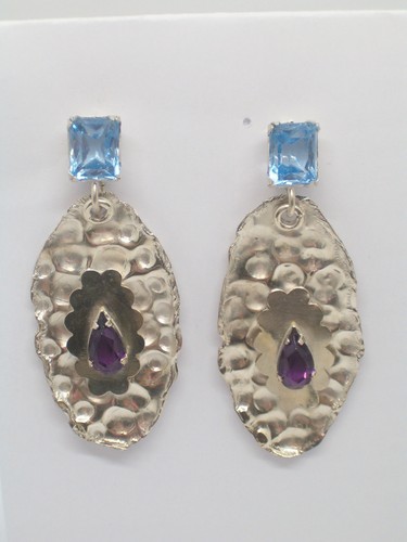 925 silver synthetic stone - 925,