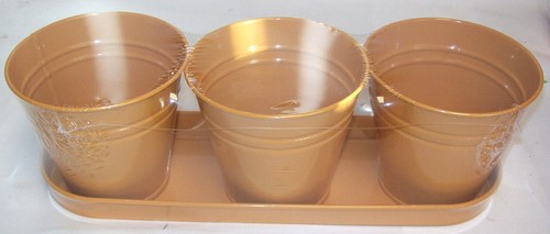 Set fioriere vassoio - set,