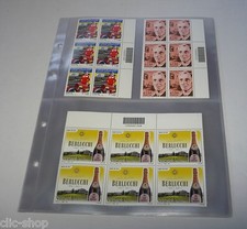 10 FOGLI CON 2 SCOMPARTI PER