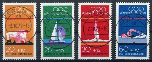 Serie michel 719 722 timbro - serie,