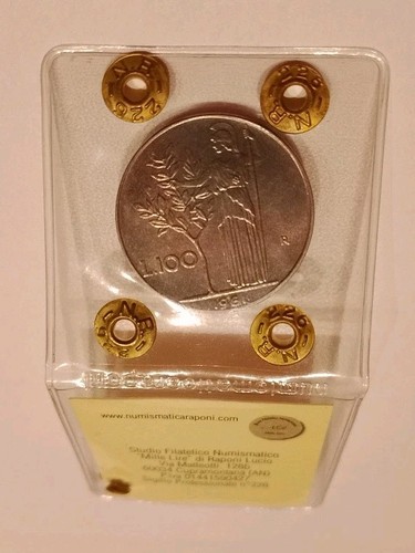 100 lire 1961 - fdc, minerva