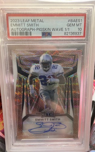 2023 leaf metal emmitt smith - 2023,