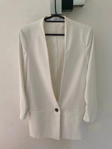 Blazer mango blanc taille - mango,
