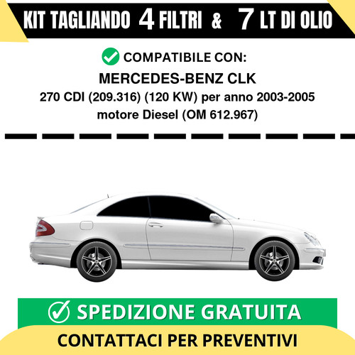 Tagliando per mercedes benz - tagliando, mercedes-benz