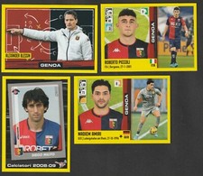 4 FIGURINE STICKERS CALCIATORI