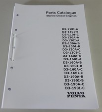 Catalogo Parti / Elenco Ricambi Volvo Penta Motore Diesel Marino D3 01/2007