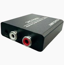 Convertitore audio digitale-analogico 192KHz – RCA, ottico, AUX 3.5mm