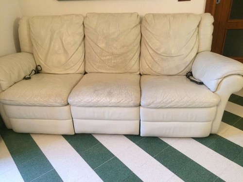 Divano letto pelle - divano,