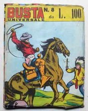 Busta Sorpresa Fumetti vintage BUSTA UNIVERSALE n 8 L. 100 Busta Fumetti anni 60