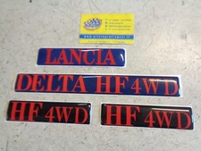 KIT SCRITTE LANCIA DELTA HF