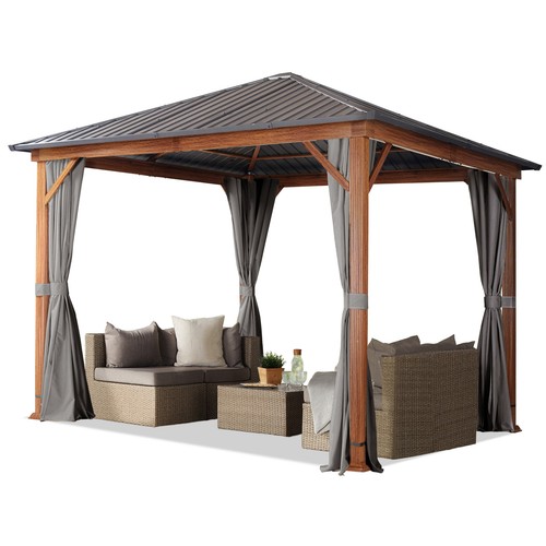 Gazebo giardino 3x3 m - 3x3,