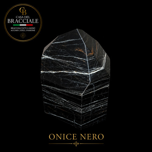 Pietra onice nero - taglio, a