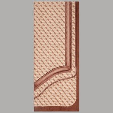 Guess sciarpa marrone 90x180