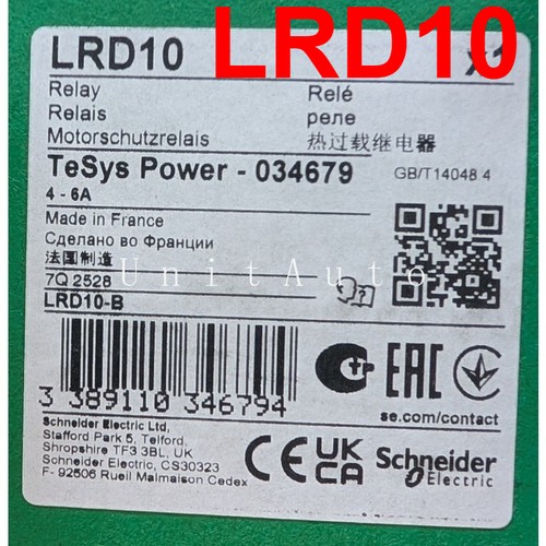 Schneider lrd10 tesys relè - schneider,