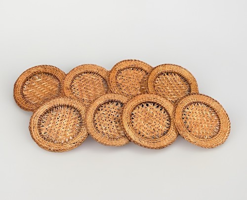 Mcm tessuto rattan vintage - mcm,