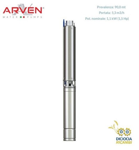 Pompa sommersa per pozzo - , arven