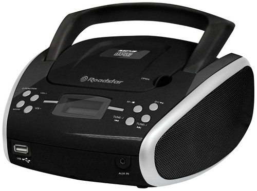 Roadstar cdr 4552u boombox con - roadstar, cdr-4552u