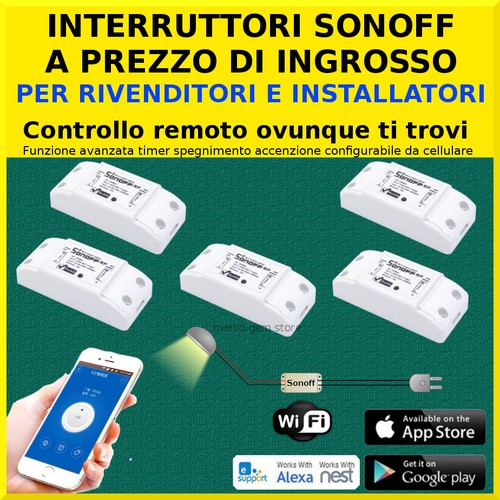 Domotica interruttori wifi - domotica,