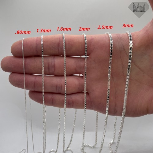 Collana catena maglia argento