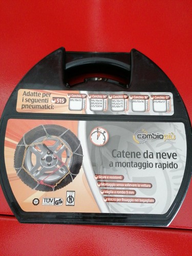 Catene neve montaggio - da, a