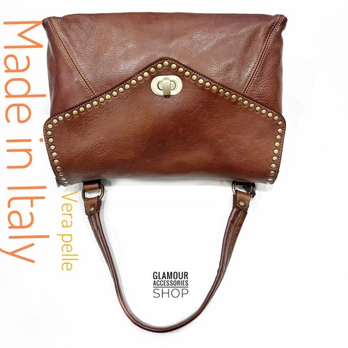 Borsa donna mano vera pelle - borsa,