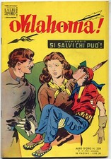 [355] OKLAHOMA ed. Mondadori 1952 Albo d'Oro n.358 n. 11 stato Edicola