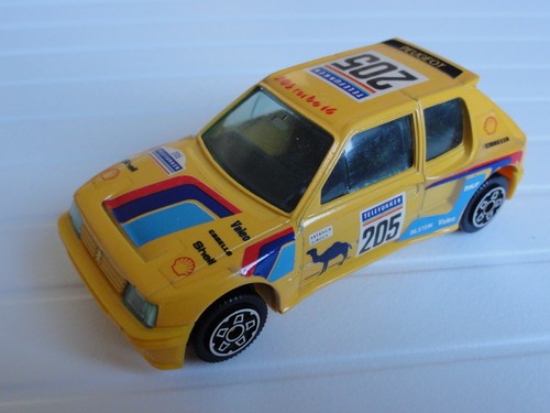 Burago auto rally peugeot - auto,