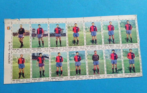 Squadra calcio 1966 - 1966, serie