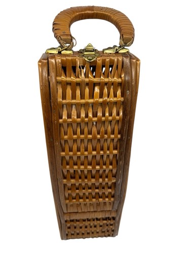 Cestino porta vino vintage - , in