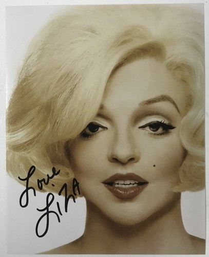 Foto 8x10 lucida - , autografata