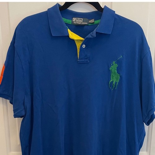 Polo ralph lauren blu - polo, manica
