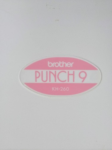 Brother 260 punch 9 - brother,