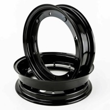 COPPIA CERCHI RUOTA NERI