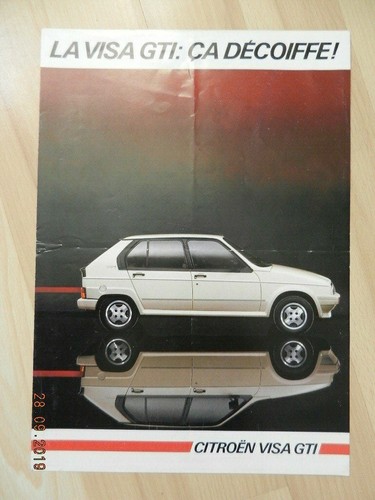 Catalogue citroen visa gti 105 - gti,