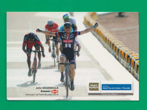 Cyclisme carte cycliste john - carte,