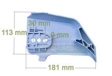 Coperchio pignone per motosega