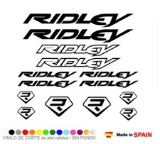 14 Pegatinas Vinilo RIDLEY Bici Stickers Decal Aufkleber Bicicleta Bike Adesivi 