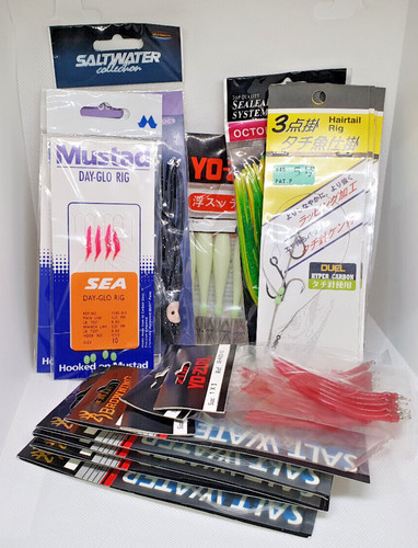 Lotto stock materiale pesca - stock, da