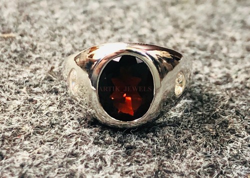 Naturale granato gemma - granato, 14k