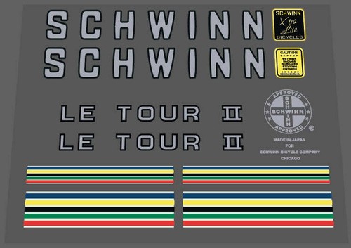 Schwinn 1977 tour set - schwinn, le
