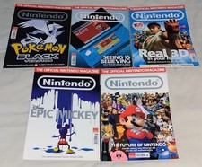 5x Official Nintendo Magazines