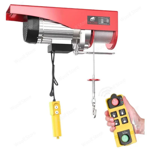 Paranco elettrico 300kg 220v - paranco,