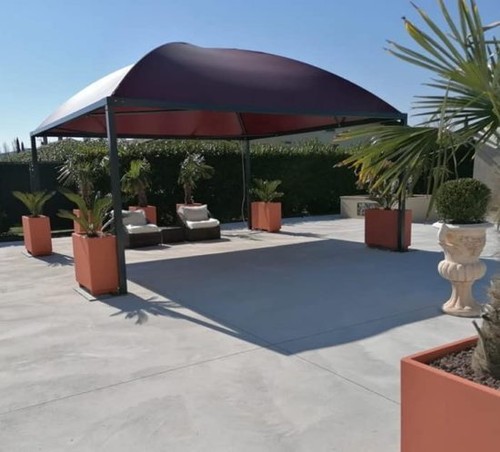 Gazebo acciaio zincato - in,