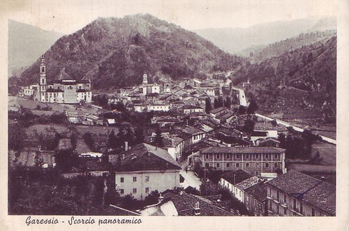 Garessio(Cuneo)-Panorama-1956