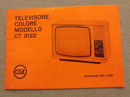 Televisore cge colore - televisore,
