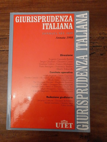 Giurisprudenza italiana utet - -,