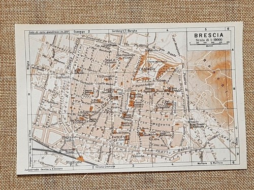 Pianta piantina del 1937 - 1937, la