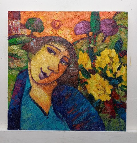 Quadro dipinto paesaggio - dipinto,