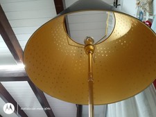 lampada da terra flos mitra dorata