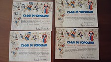 BLOCCO DIPLOMI CLUB TOPOLINO